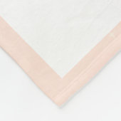 Pink Gradient 4 Fotocollage Woorden van Wijsheid Fleece Deken (Hoek)