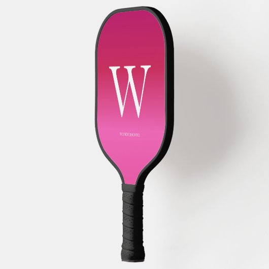 Pink Gradient Pickleball Paddle (Links)