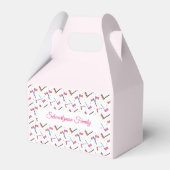 Pink Gragger Mishloach Manot Purim Bedankdoosjes (Achterkant)