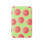 Pink Grapefruit Slicten Pattern Badmat (Voorkant Verticaal)
