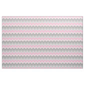 Pink Gray Chevron Ombre Stof (Yard (91,4 cm))