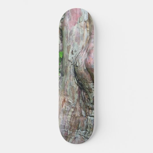 "PINK & GRAY MOTTLAND MET HET ABSTRACTE ONTWERP VA PERSOONLIJK SKATEBOARD (Voorkant)