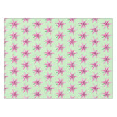 Pink Green Lily Flower Floral Garden Party Pasen Tafelkleed (Voorkant (Horizontaal))