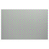 Pink&Green Polka Dots Pattern Stof (Yard (91,4 cm))