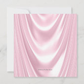 Pink Grey Pearl High Heel Etnisch Baby shower Kaart (Achterkant)