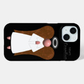 Pink Guardian Angel Case-Mate iPhone Case (Achterkant (horizontaal))