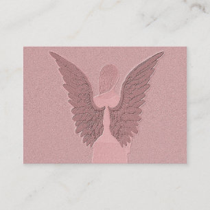 Pink Guardian Angel Visitekaartje