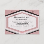 Pink Guardian Angel Visitekaartje (Achterkant)