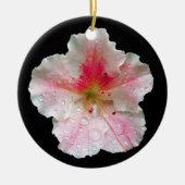 "Pink Gumpo Azalea" Keramisch Ornament (Voorkant)