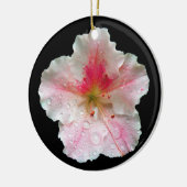 "Pink Gumpo Azalea" Keramisch Ornament (Links)