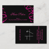 Pink Hair Salon Visitekaartje (Voorkant / Achterkant)