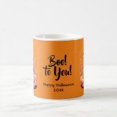 Pink Halloween Haunted Castle Koffiemok (Center)