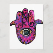 **PINK HAMSA** BRIEFKAART (Voorkant)