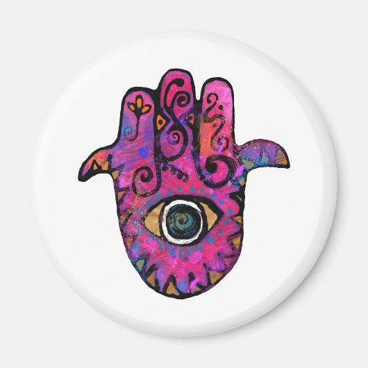 **PINK HAMSA** MAGNEET (Voorkant)