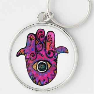 **PINK HAMSA** SLEUTELHANGER