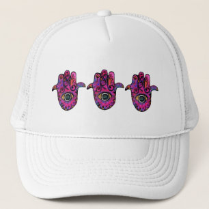 **PINK HAMSA** TRUCKER PET