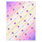 PINK Happy 10th Birthday | Bewerkbaar Tafelkleed (Voorkant)