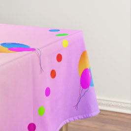 PINK Happy 10th Birthday | Bewerkbaar Tafelkleed