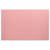 Pink Happy Face Check Groovy Stof (Yard (91,4 cm))