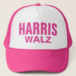Pink Harris Walz Trucker Pet