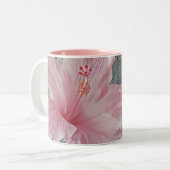 Pink Hawaiian Hibiscus Mok (Voorkant links)