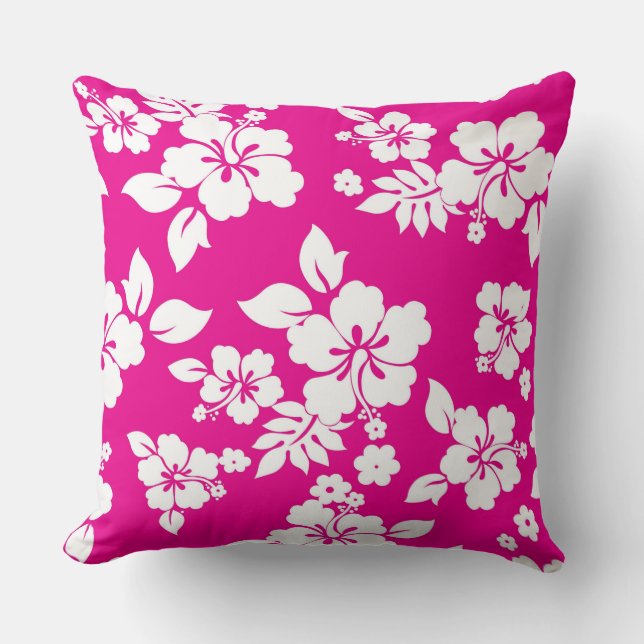 Pink Hawaiian Kussen (Voorkant)