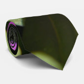 Pink Hawaiian Plumeria Poster Faux Canvas Afdrukke Stropdas (Opgerold)