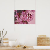 "Pink Haze" Poster Japanse Cherry Blossom (Keuken)