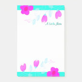 Pink Heart Accent Note (Voorkant)