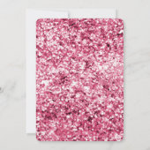 Pink Heart Balloons Verjaardag Kaart (Achterkant)