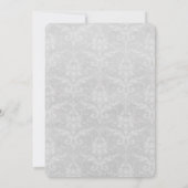 Pink Heart Balloons Weddenschap Kaart (Achterkant)