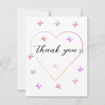 Pink Heart Butterfly meisje baby shower