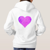 PINK HEART HOODIE (Achterkant)