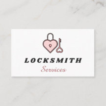 Pink Heart Lock & Key Slotenmaker Services