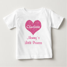 Pink Heart Mama's Prinses gepersonaliseerde naam