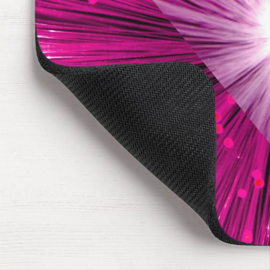 Pink Heart mousepad Muismat (Hoek)