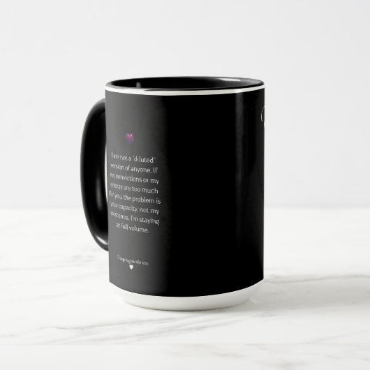 Pink Heart Mug Mok (Voorkant links)