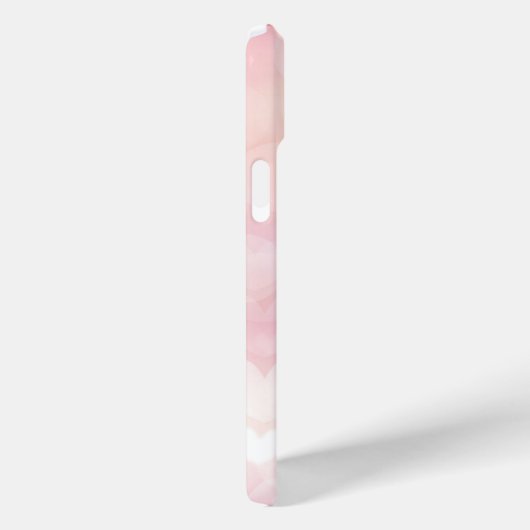 Pink Heart Name Case-Mate iPhone Case (Achterkant / Rechts)