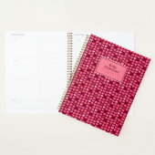 Pink Heart Pattern Planner (Display)