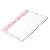 PINK HEART QUILT 11"X8.5"-Notitieblok Notitieblok (Schuin)