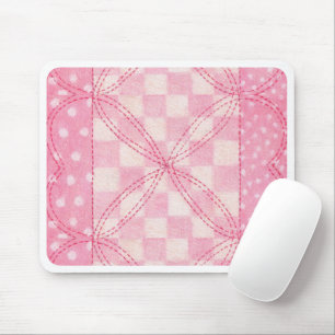 PINK HEART QUILT Muismat
