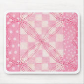 PINK HEART QUILT Muismat (Voorkant)