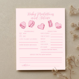Pink Hearts Baby Voorspellingen & Advies Kaart