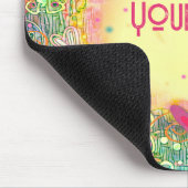 Pink Hearts Custom Inspirivity Mousepad Muismat (Hoek)