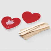 Pink Hearts Handwaaier (Niet-gemonteerd)