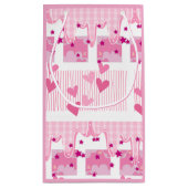 Pink Hearts Klein Cadeauzakje (Achterkant)