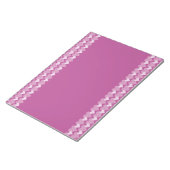 Pink Hearts-laptop Notitieblok (Schuin)