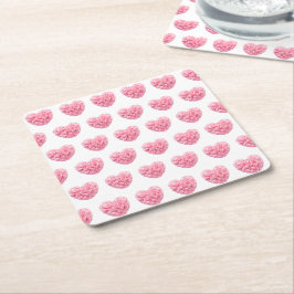 Pink Hearts Onderzetters