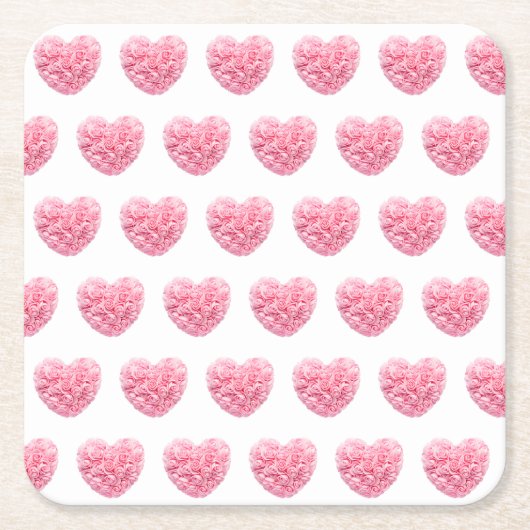 Pink Hearts Onderzetters (Voorkant)