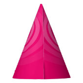 Pink Hearts Party Pet Feesthoedjes (Achterkant)
